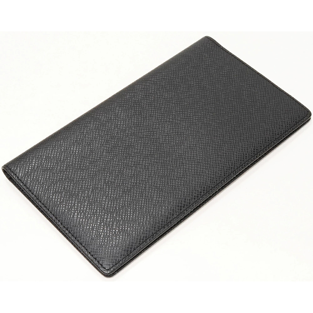 Louis Vuitton Long Wallet without coin wallet purse Taiga Ardoise Porte - Picture 2 of 5